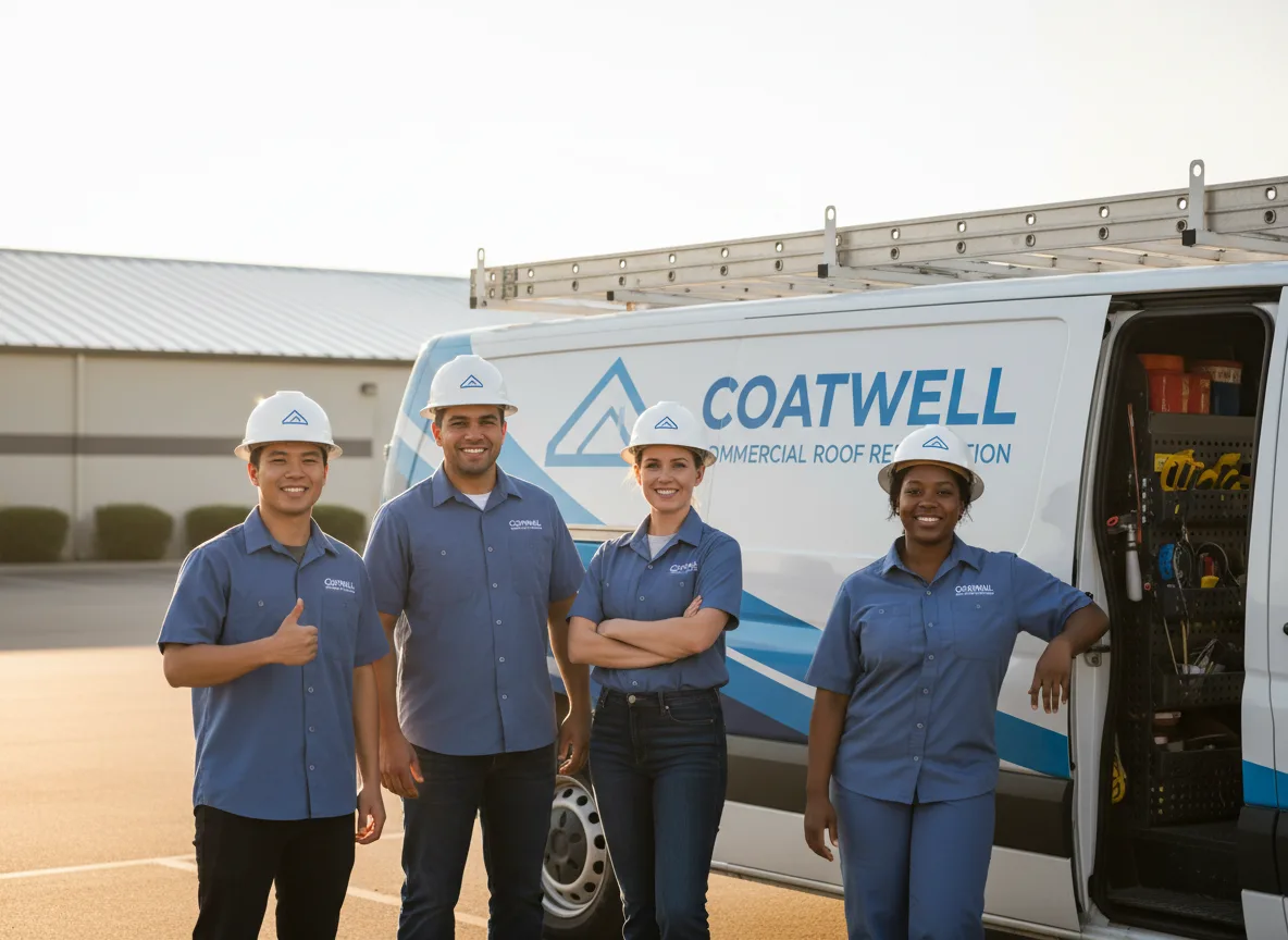 Commercial roof coating company in Cokato, MN